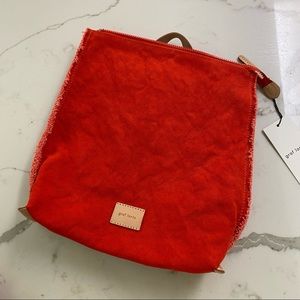 Graf Lantz Canvas Backpack in Poppy